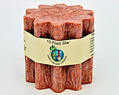 10 Point Star - Clove Wood