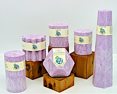 Set of All 6 Shapes - Lavender