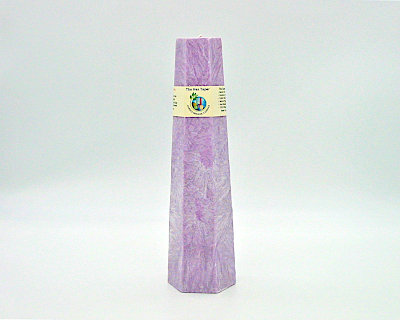 12" Hex Taper - Lavender
